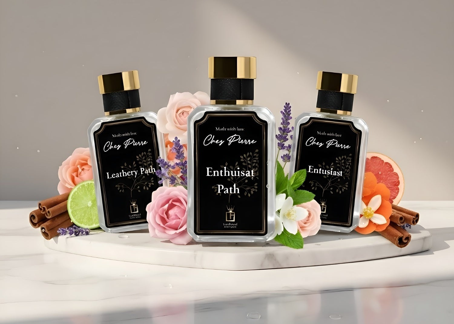 Comparison of French oil perfumes and Middle Eastern perfumes highlighting quality and comfort.