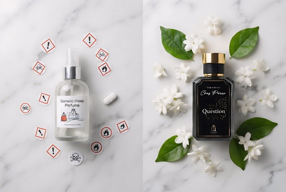 Why cheap perfume in UAE gives you a headache — pure French oil Extrait de Parfum by Chez Pierre at Opulent Perfumes is the solution