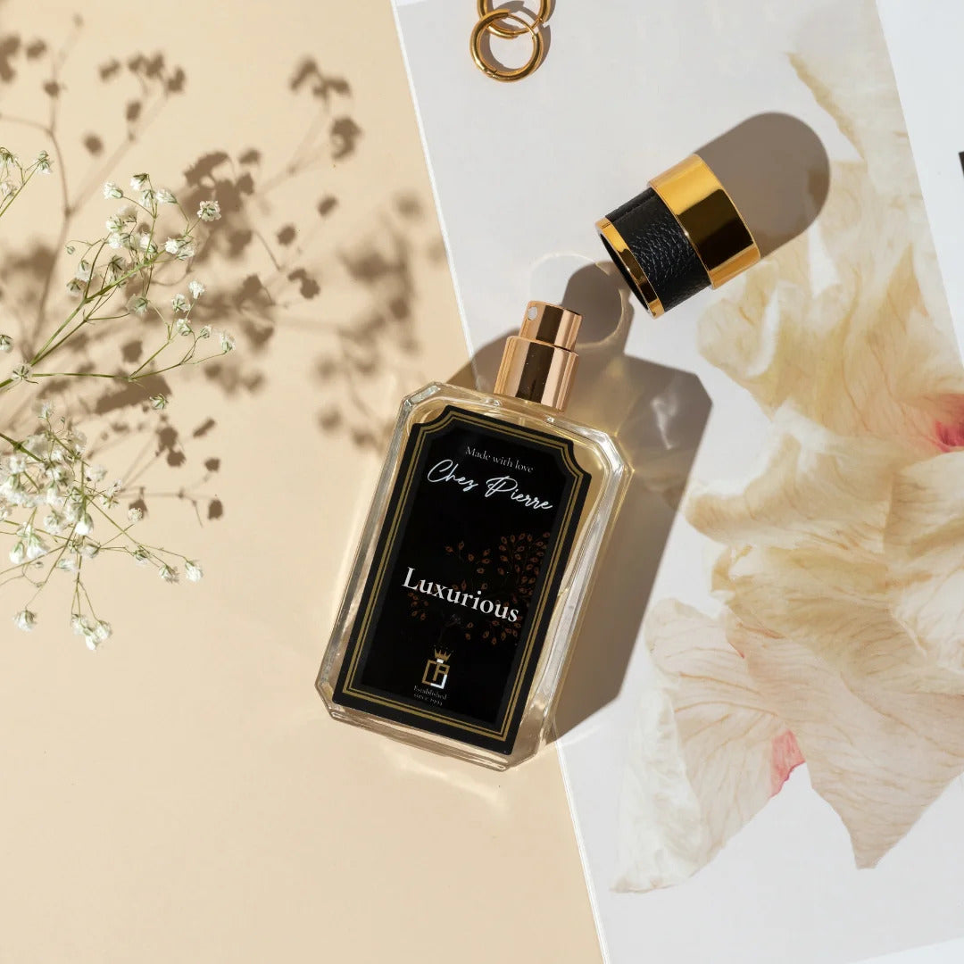Oud and leather French oil perfume collection UAE — long lasting Extrait de Parfum by Chez Pierre at Opulent Perfumes Dubai Abu Dhabi