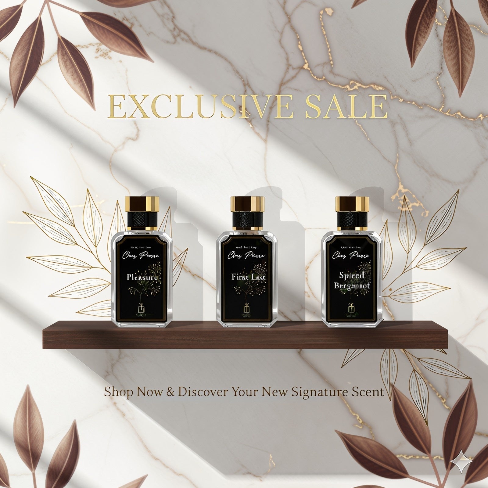 Opulent Perfumes — Premium French oil-inspired perfume. Buy 3 perfumes save AED 30, 15% off select scents. Handcrafted and chemical-fre