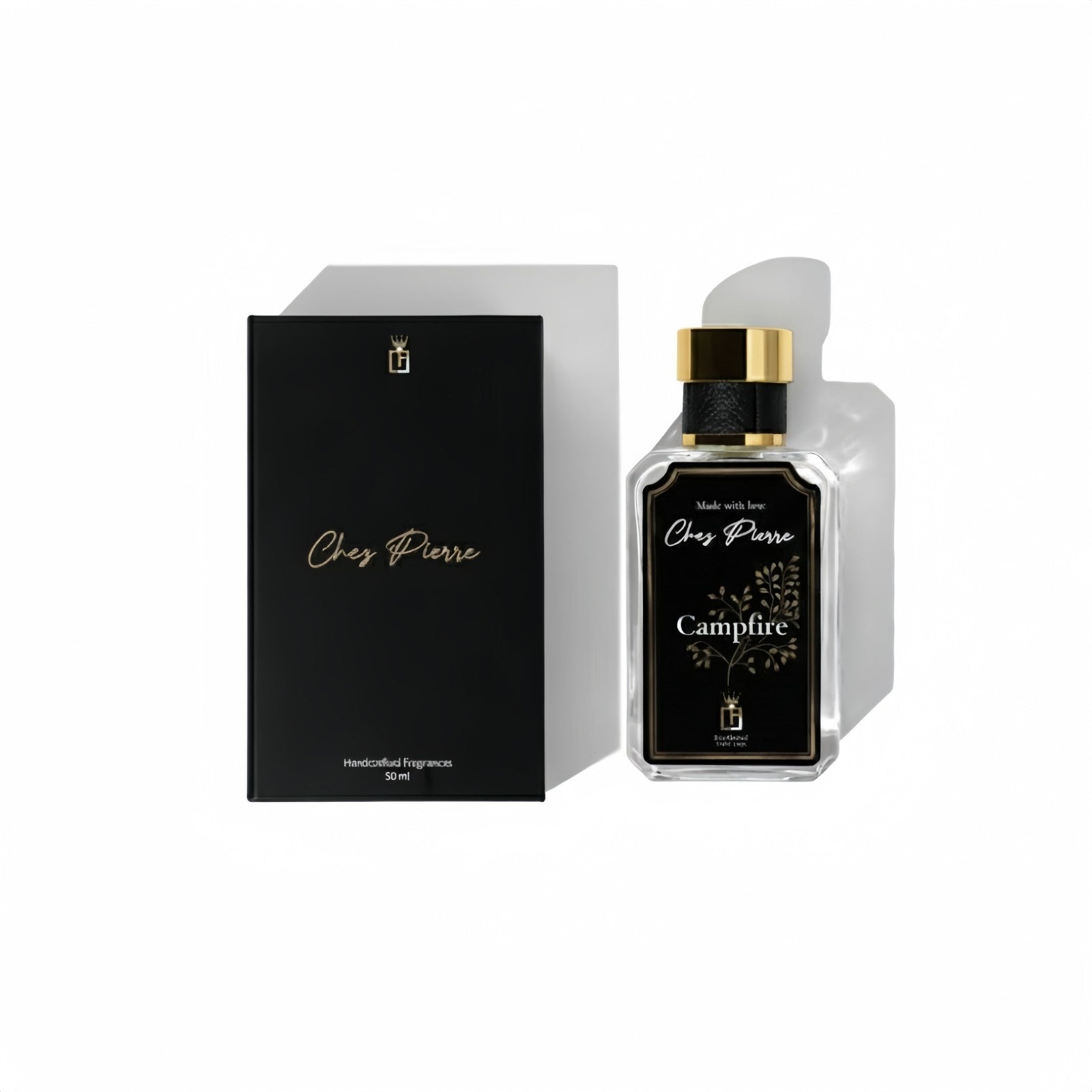 Campfire by Chez Pierre – inspired by The Fireplace, Maison Martin Margiela, smoky woody French oil perfume from Opulent Perfumes UAE.