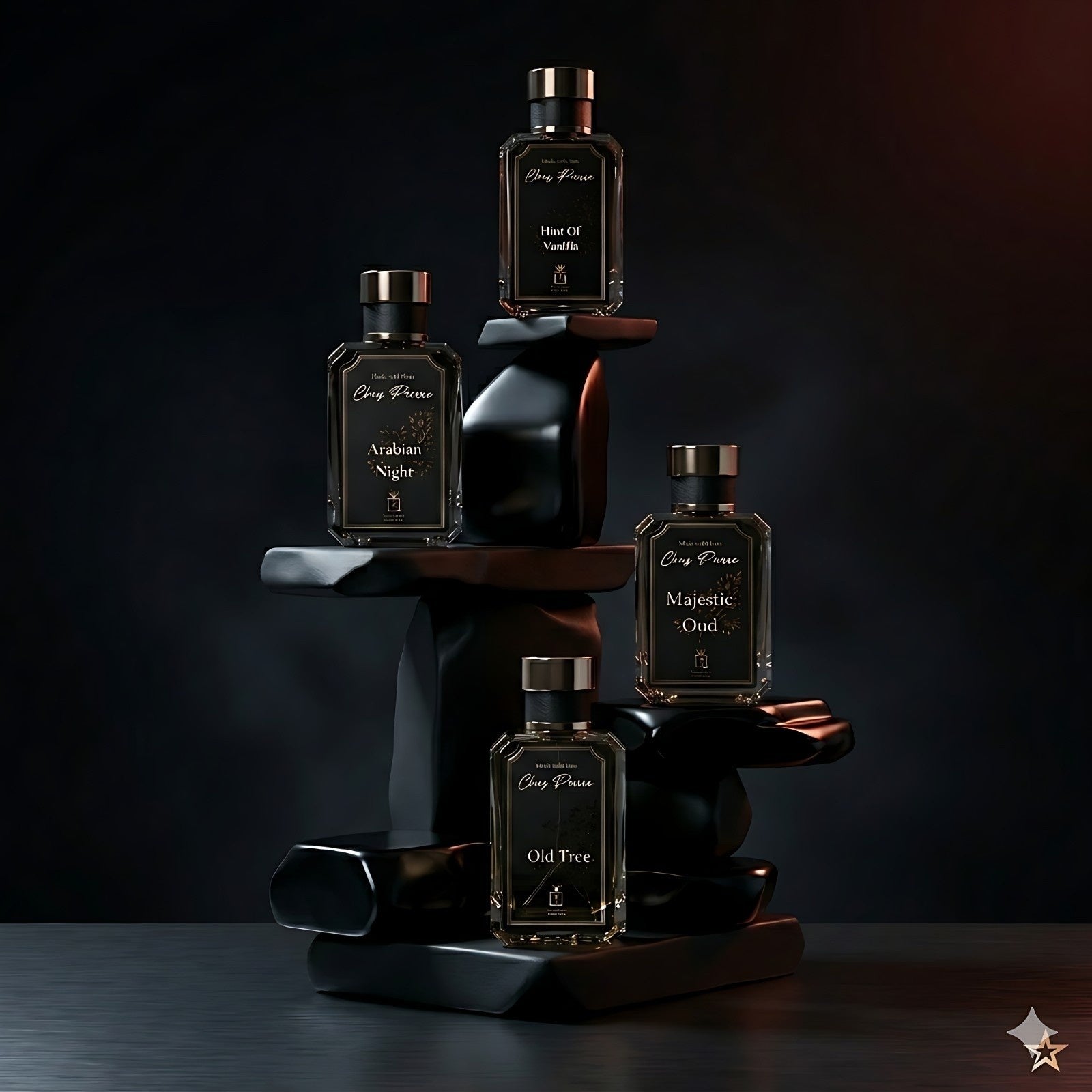 luxury French oil perfume bottles showcase – inspired fragrances by Opulent Perfumes UAE