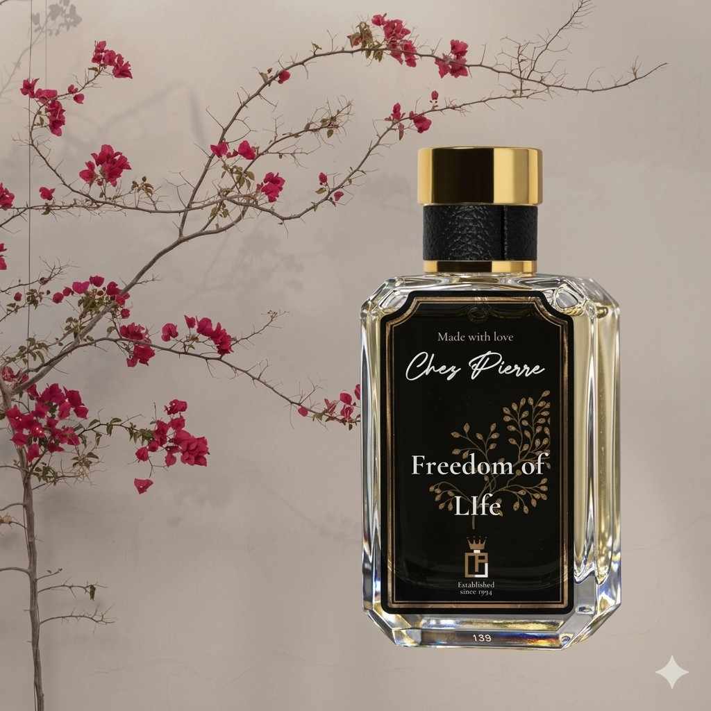 FREEDOM OF LIFE — citrus, green notes and marine amber Extrait de Parfum 50ml by Opulent Perfumes UAE