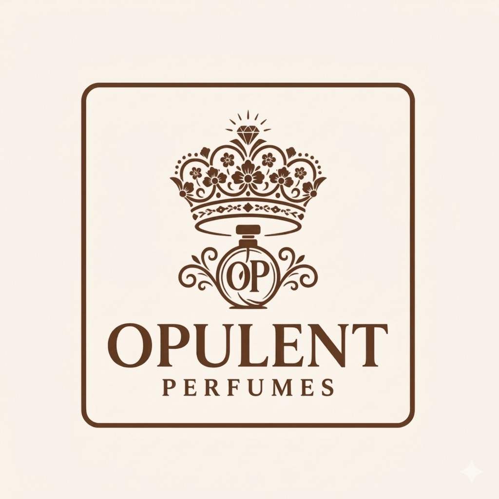 Opulent Perfumes UAE logo — luxury French oil perfume store in Dubai and Abu Dhabi established 2025