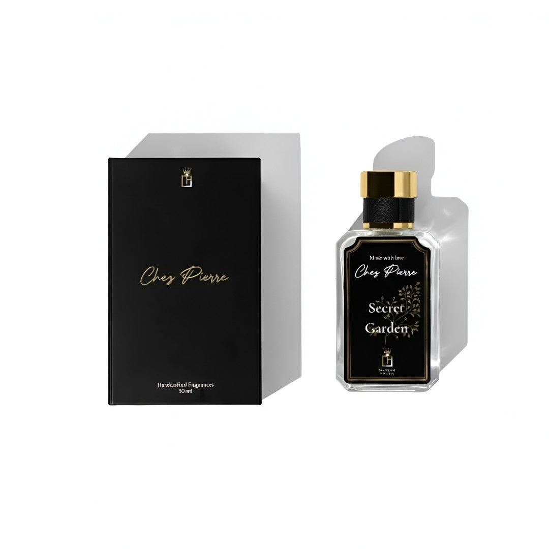 Secret Garden by Chez Pierre – inspired by Erba Pura, Xerjoff, fruity floral French oil perfume from Opulent Perfumes UAE.