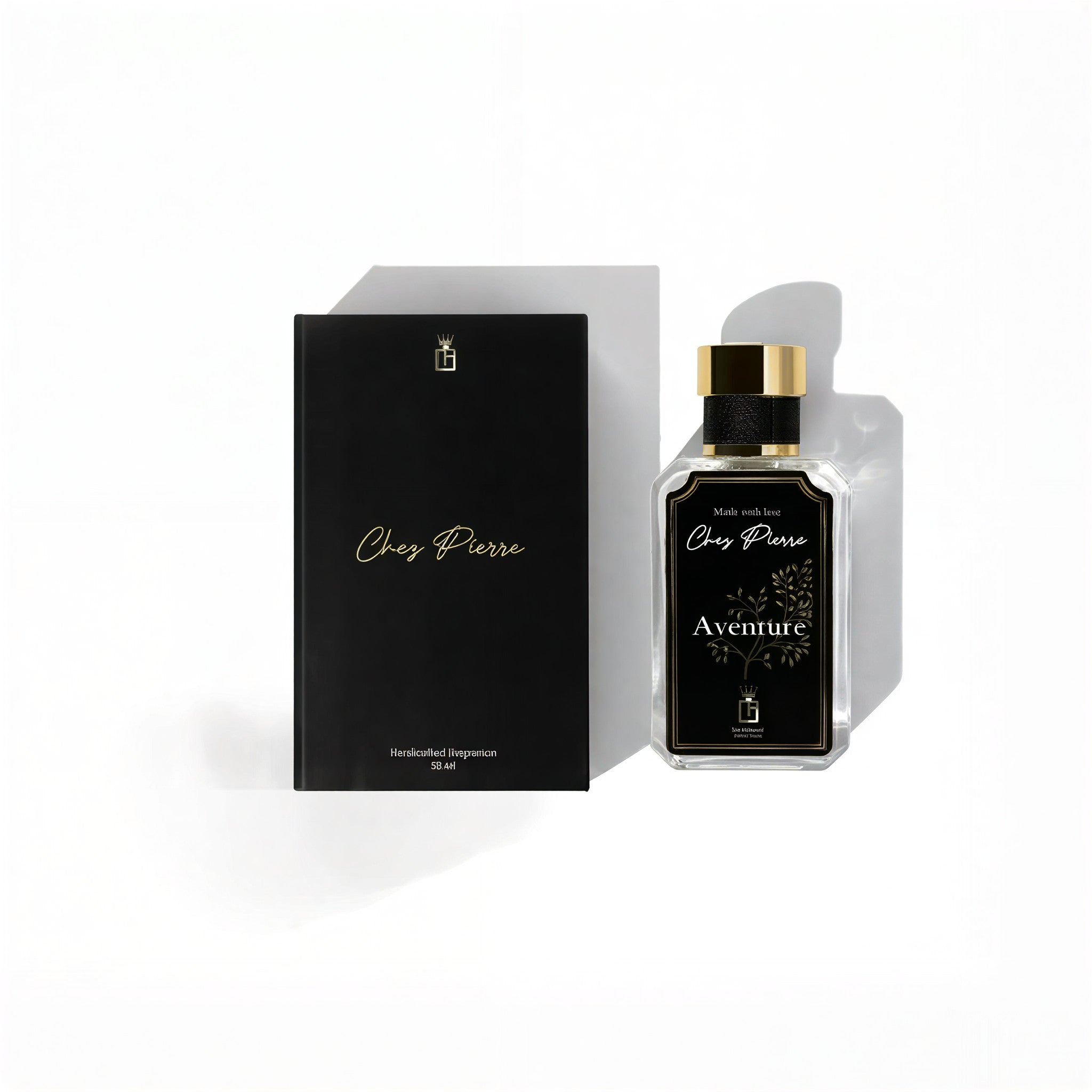 Aventure by Chez Pierre – inspired by Aventus, Creed, bold woody fruity French oil perfume from Opulent Perfumes UAE.
