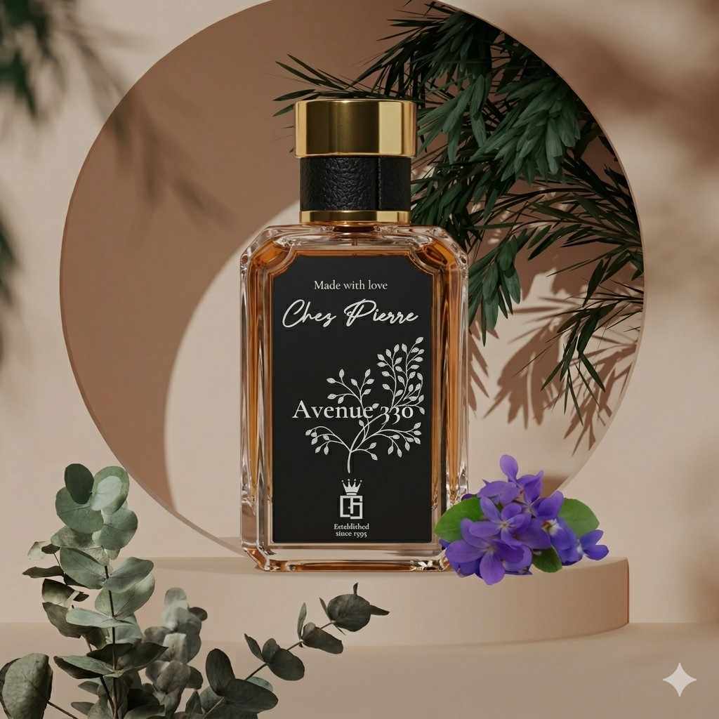 AVENUE 330 — sandalwood, violet and amber musk Extrait de Parfum 50ml by Opulent Perfumes UAE