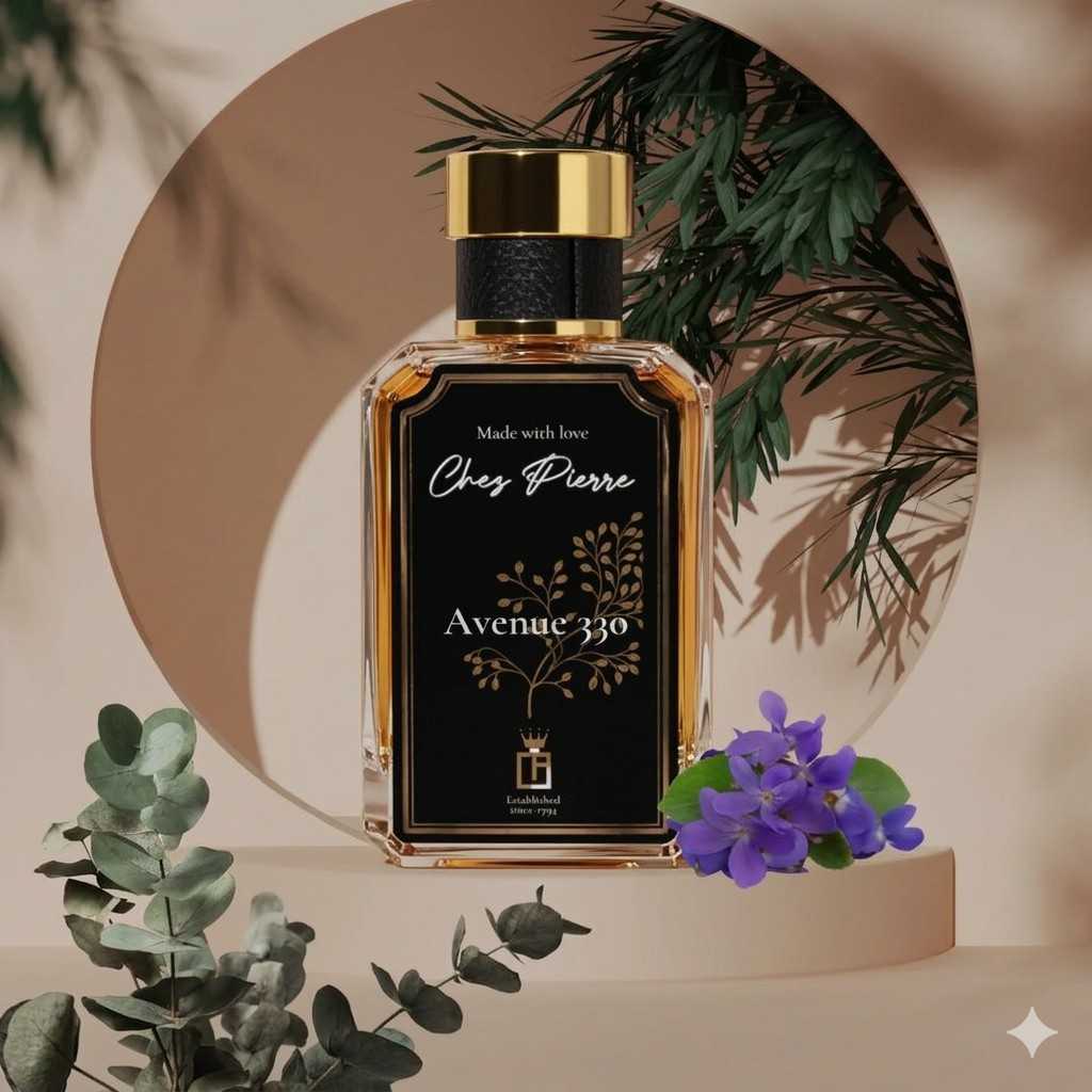 AVENUE 330 — sandalwood, violet and amber musk Extrait de Parfum 50ml by Opulent Perfumes UAE