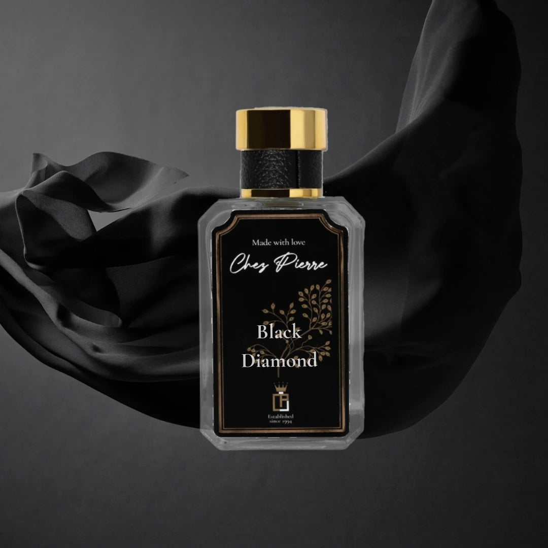 BLACK DIAMOND — rose, jasmine and vanilla Extrait de Parfum 50ml by Opulent Perfumes UAE