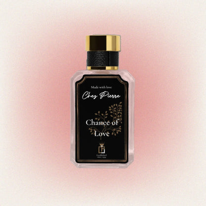 Chance of Love by Chez Pierre – inspired by Chance, Chanel, elegant floral French oil perfume from Opulent Perfumes UAE.