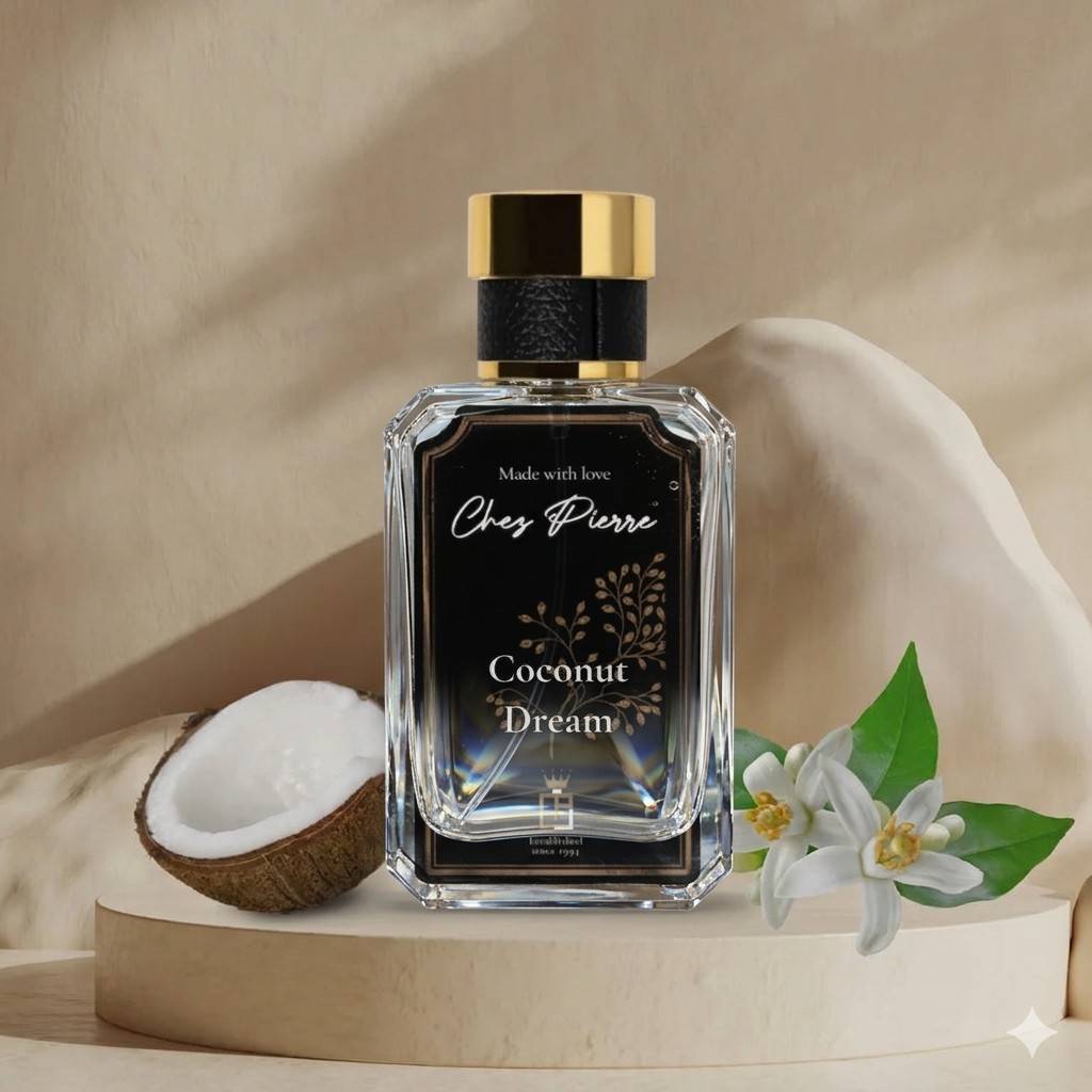 COCONUT DREAM — coconut, vanilla and white musk Extrait de Parfum 50ml by Opulent Perfumes UAE