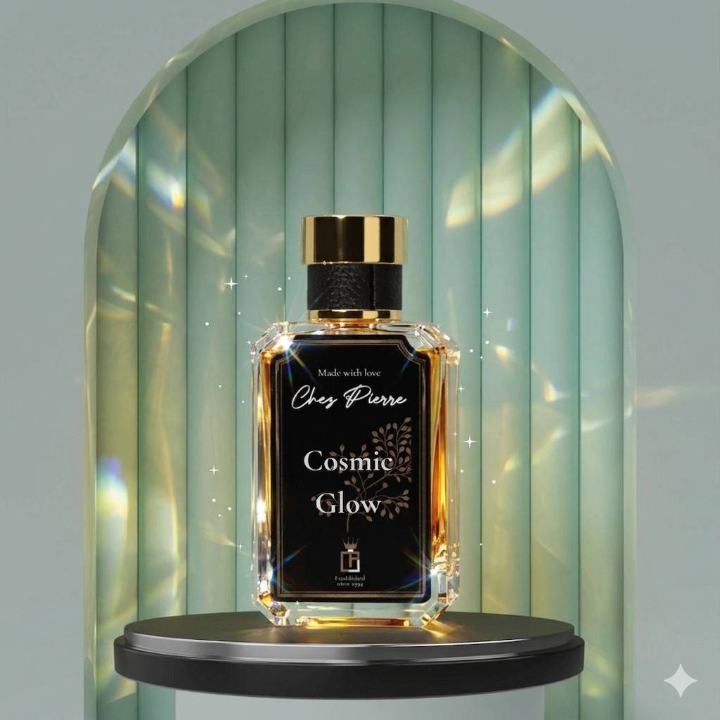 COSMIC GLOW — bergamot, jasmine and amber Extrait de Parfum 50ml by Opulent Perfumes UAE