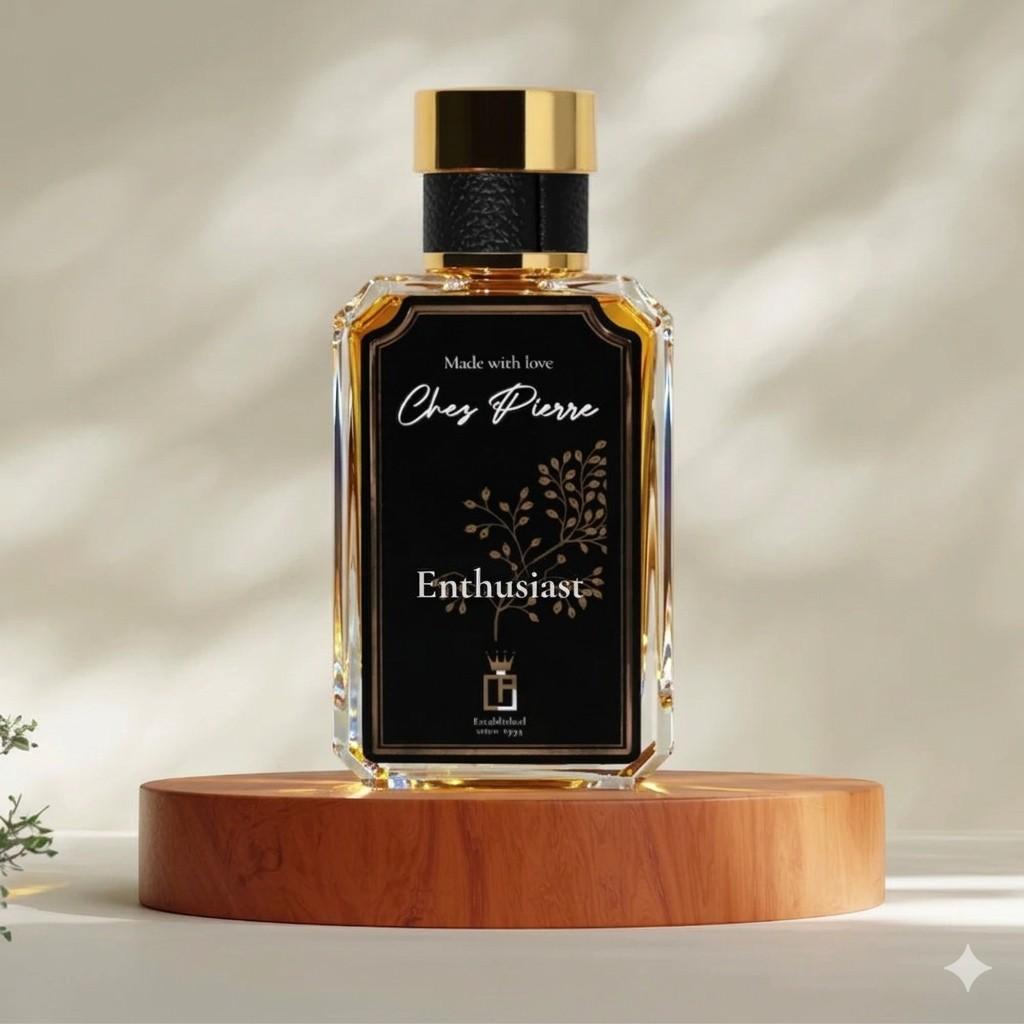 ENTHUSIAST — citrus, ginger and black tea woods Extrait de Parfum 50ml by Opulent Perfumes UAE