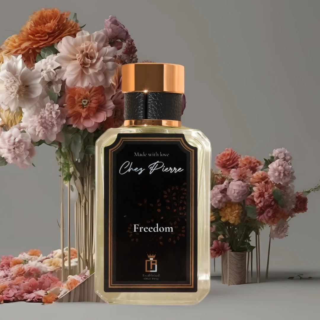 Freedom by Chez Pierre – inspired by Libre, YSL, floral amber French oil perfume from Opulent Perfumes UAE.