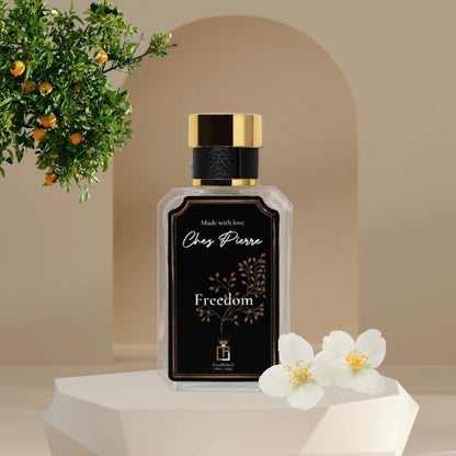 Freedom by Chez Pierre – inspired by Libre, YSL, floral amber French oil perfume from Opulent Perfumes UAE.