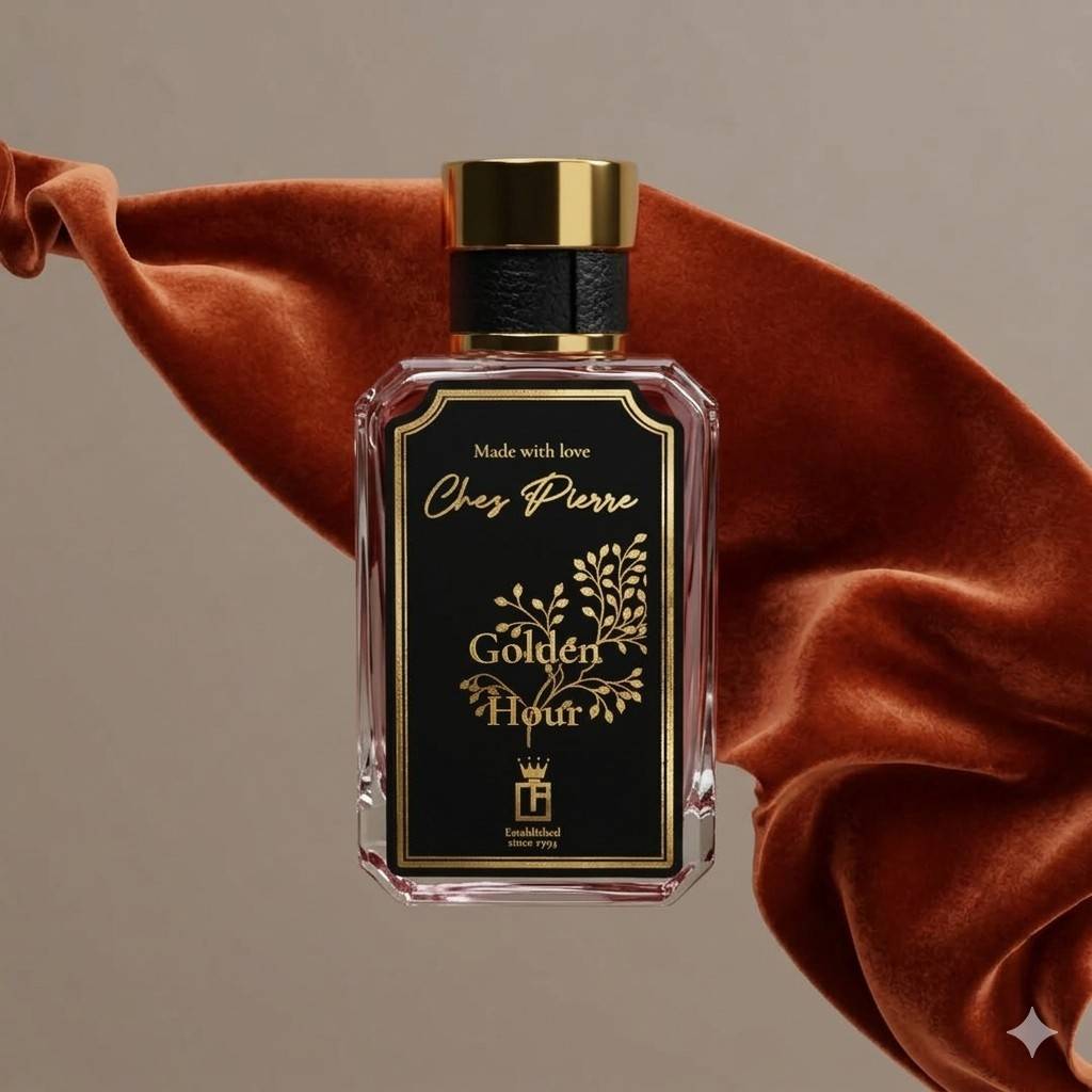 GOLDEN HOUR — amber, vanilla and labdanum Extrait de Parfum 50ml by Opulent Perfumes UAE
