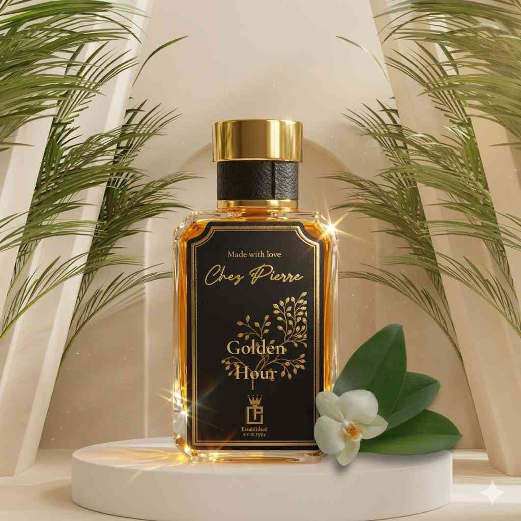 GOLDEN HOUR — amber, vanilla and labdanum Extrait de Parfum 50ml by Opulent Perfumes UAE