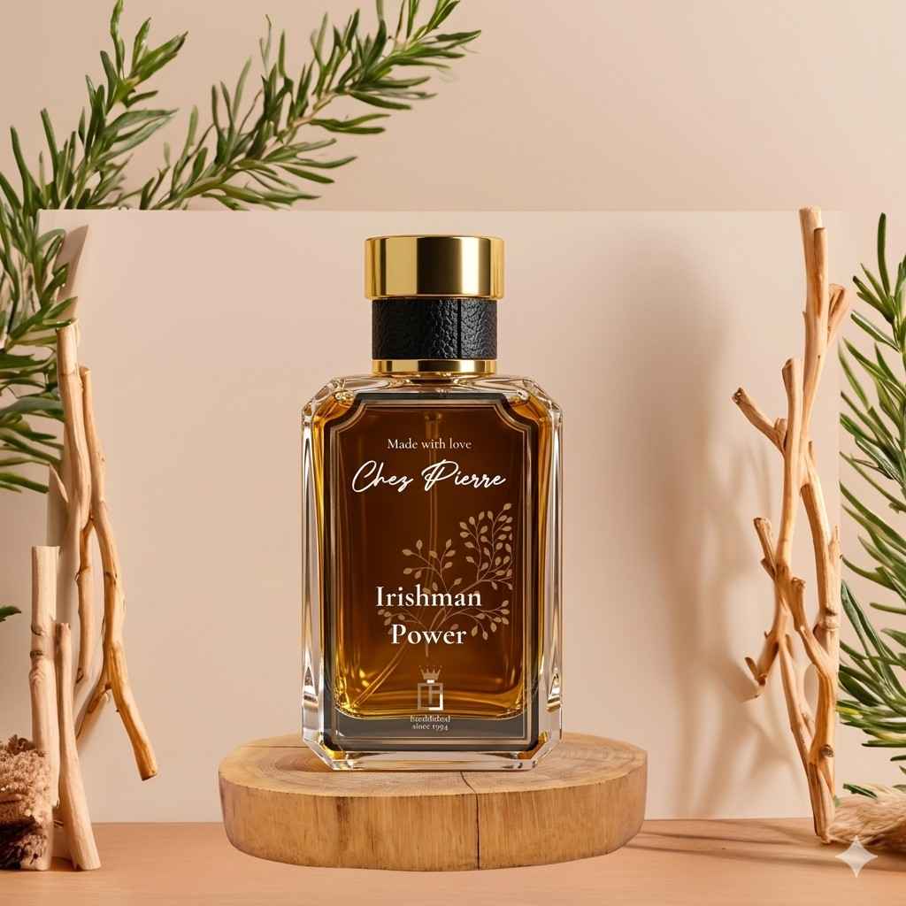 IRISHMAN POWER — bergamot, peppermint and oakmoss Extrait de Parfum 50ml by Opulent Perfumes UAE