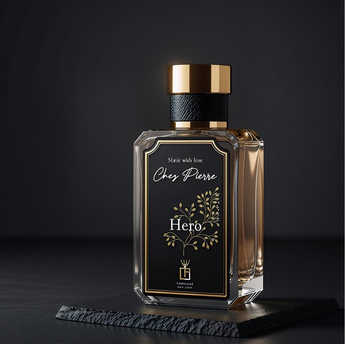 oud perfume collection showcase featuring a single luxury French oil perfume bottle by Opulent Perfumes UAE