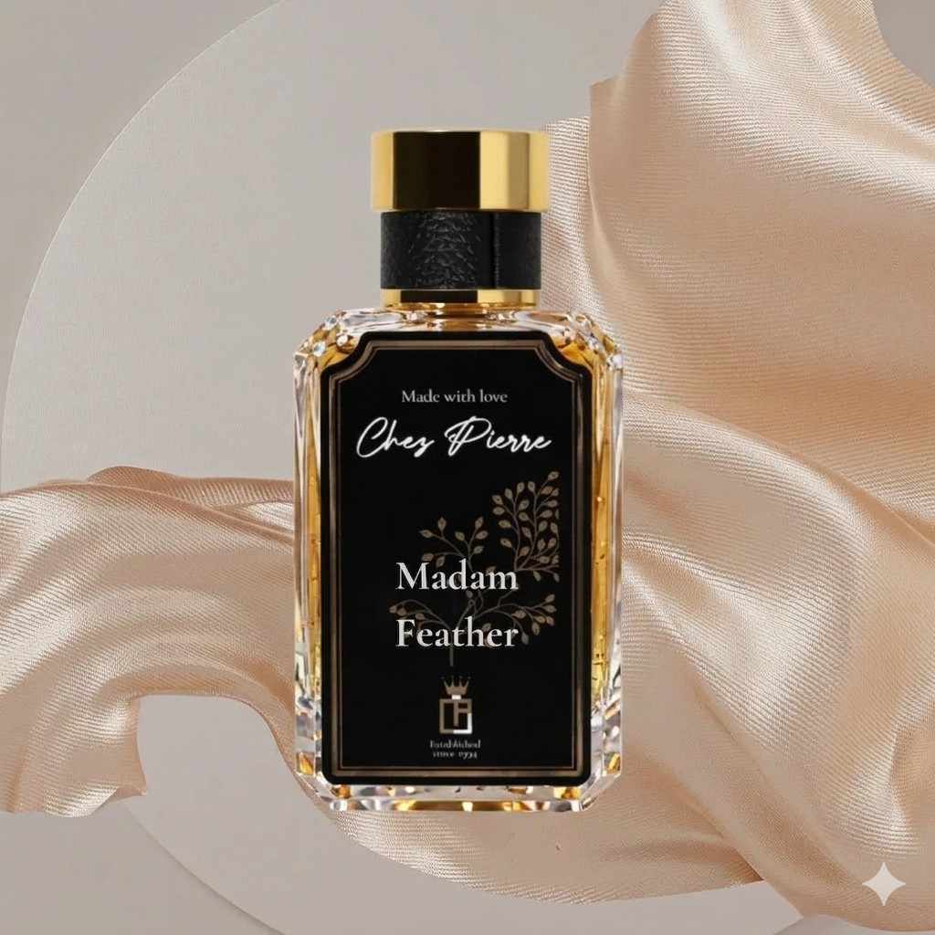 MADAM FEATHER — bergamot, jasmine and vanilla Extrait de Parfum 50ml by Opulent Perfumes UAE
