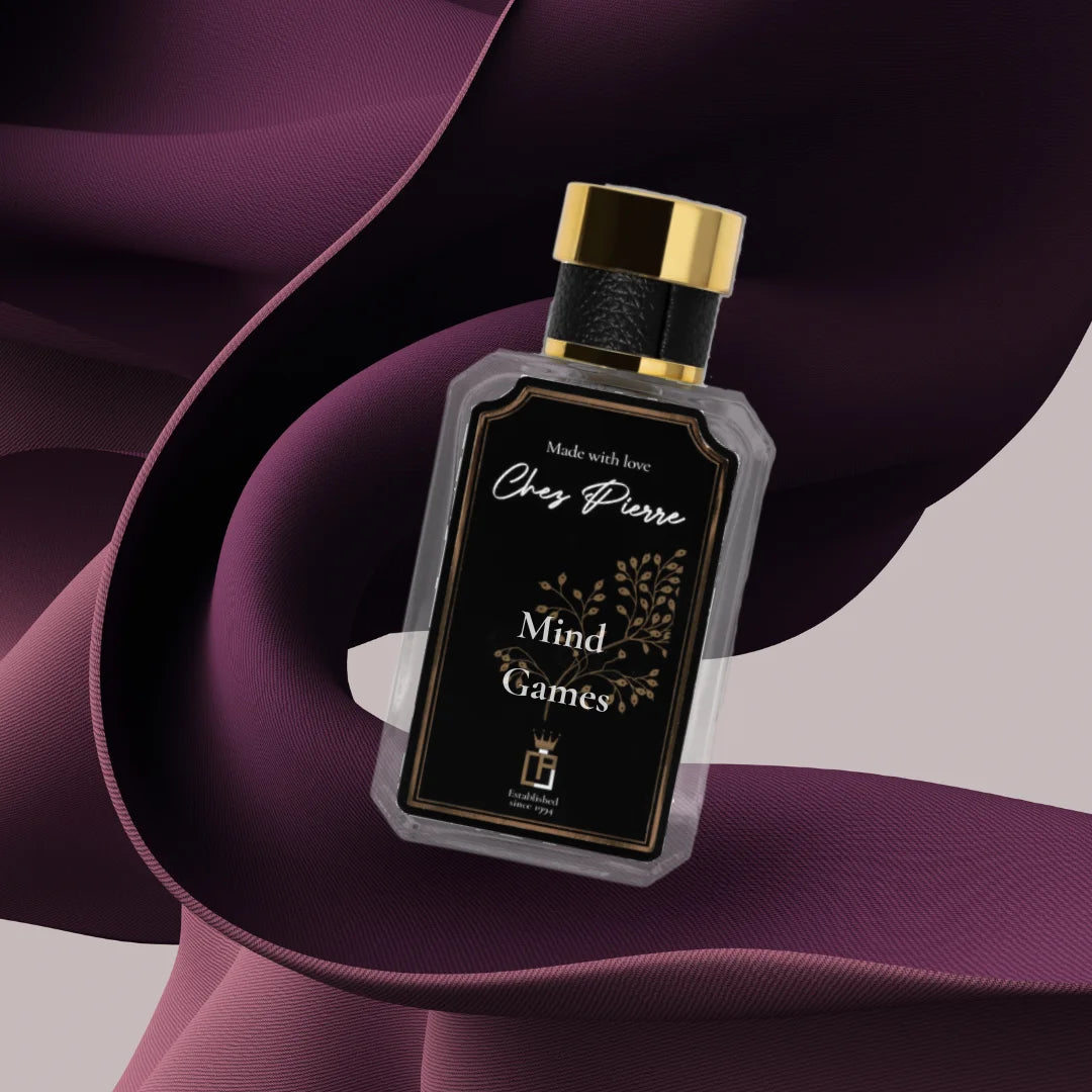 Mind Games by Chez Pierre – inspired by Good Girl, Carolina Herrera, sweet floral French oil perfume from Opulent Perfumes UAE.