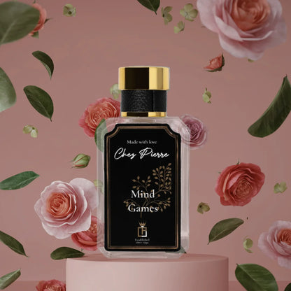 Mind Games by Chez Pierre – inspired by Good Girl, Carolina Herrera, sweet floral French oil perfume from Opulent Perfumes UAE.