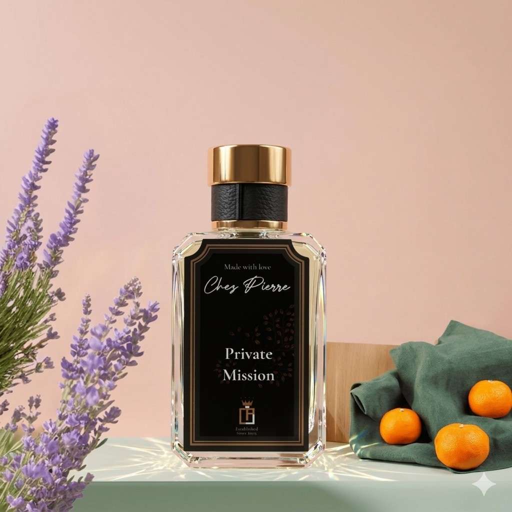 PRIVATE MISSION — lavender, mandarin and amberwood Extrait de Parfum 50ml by Opulent Perfumes UAE