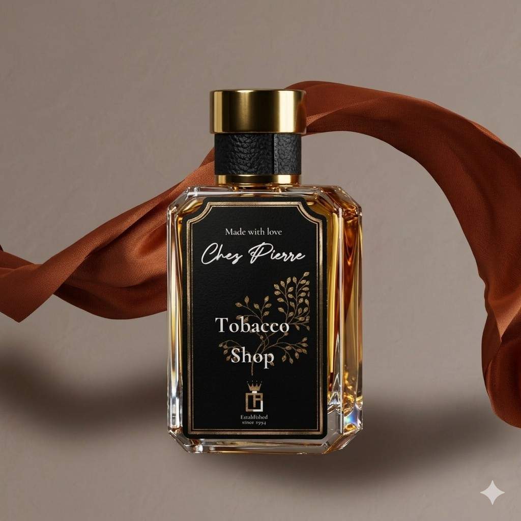 TOBACCO SHOP — tobacco, oud and Madagascar vanilla Extrait de Parfum 50ml by Opulent Perfumes UAE
