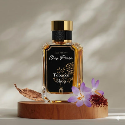 TOBACCO SHOP — tobacco, oud and Madagascar vanilla Extrait de Parfum 50ml by Opulent Perfumes UAE